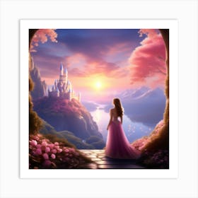 Fairytale Princess Art Print