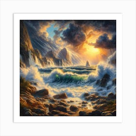 Tempestuous Beauty 20 1 Art Print