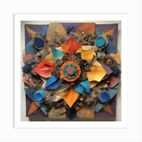 Eclectic Explosion. Art Print