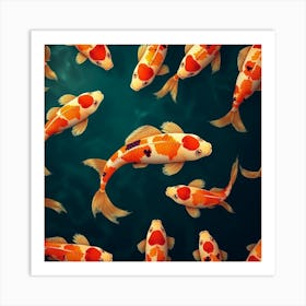 Koi Fish 113 Art Print