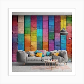 The great wall Art Print
