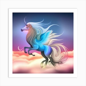 Fairytale Unicorn Art Print
