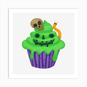 Halloween Cupcake Poster