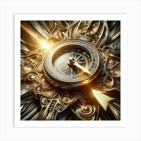 Compass 21 Art Print