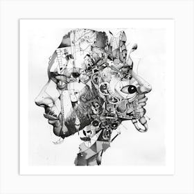 'The Head' 1 Art Print