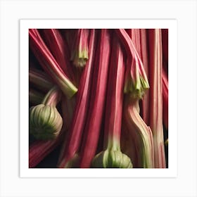 Rhubarb 43 Art Print