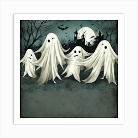 Ghosts In The Night 1 Art Print