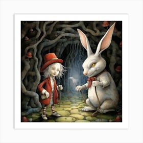 Alice In Wonderland 5 Art Print