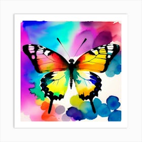 Colorful Butterfly 77 Art Print