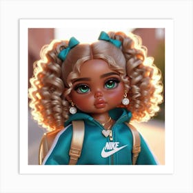 Nike Doll 12 Art Print