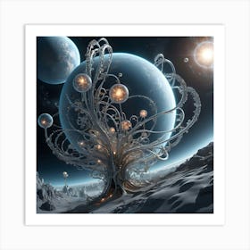 Ethereal Forms 27 Art Print