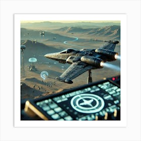 A Detailed Scene Showcasing The Vx S5 Toxic Mirage Converted Art Print