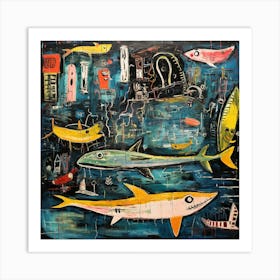 Fish In The Sea 2 Art Print