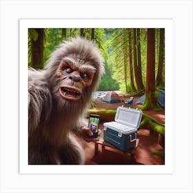 Sasquatch Art Print