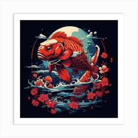 Koi Fish 11 Art Print