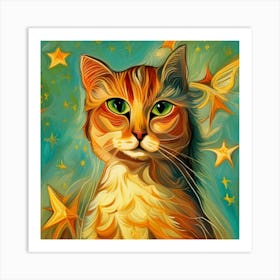 Purr-fectly Sweet" Art Print