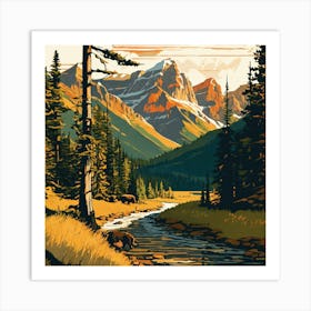 Banff National Park Art Print