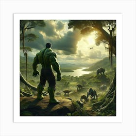 Incredible Hulk 1 Art Print