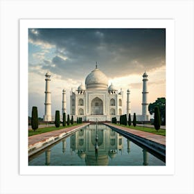 Taj Mahal, Agra, India Art Print