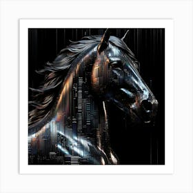 Creative Horse Beauty Illustration Nr 237 Art Print