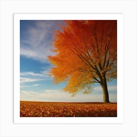 Autumn Tree 1 Art Print