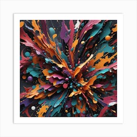 Abstract Painting 70 Art Print