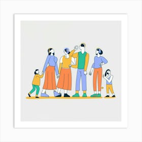 Family Portrait Art Print