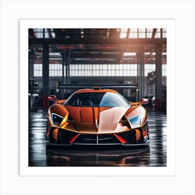 Lamborghini 190 Art Print