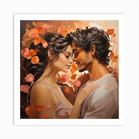 Eternal Embrace Art Print