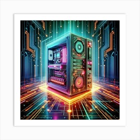 Pc Computer Art Print