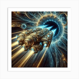 Spaceship 21 Art Print