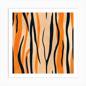 Tiger Stripes Art Print