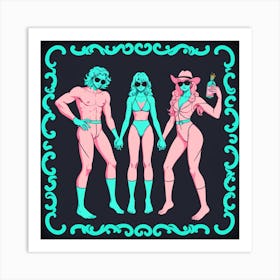 Sexy Women Art Print