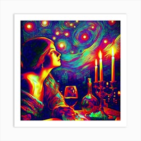 Starry Night Art Print