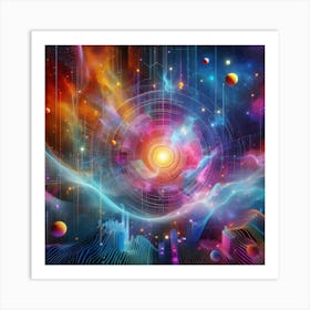 Nebula 5 Art Print