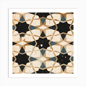 Geometric Pattern Vector Art Print