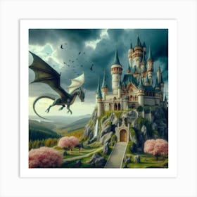 Fairytale Castle Art Print