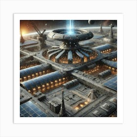 Stellar Forge Design Converted Art Print