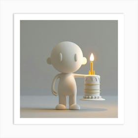 Birthday Cake 1 Art Print