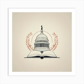 Capitol Building Art Print