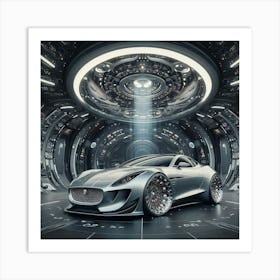 Jaguar F-Type Concept 2 Art Print