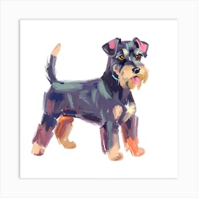 Miniature Schnauzer 01 Art Print