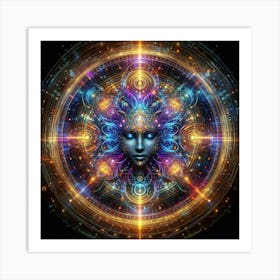 Psychedelic Art 18 Art Print