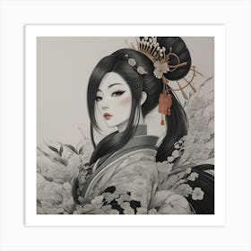 Chinese Girl 21 Art Print