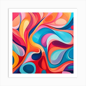 Abstract Painting 23 Art Print