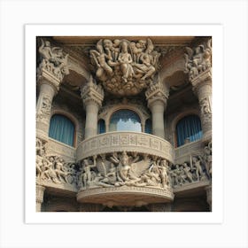 Buddhist Temple 1 Art Print