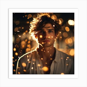 Light Bokeh Art Print