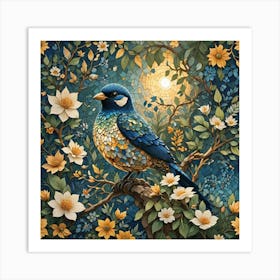 Beautiful Norwegian Avifauna Art Print