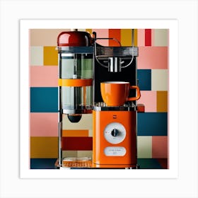 Coffee Machine Art Print