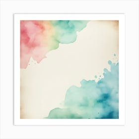 Water Color Paper Texture Background 636052727 Art Print